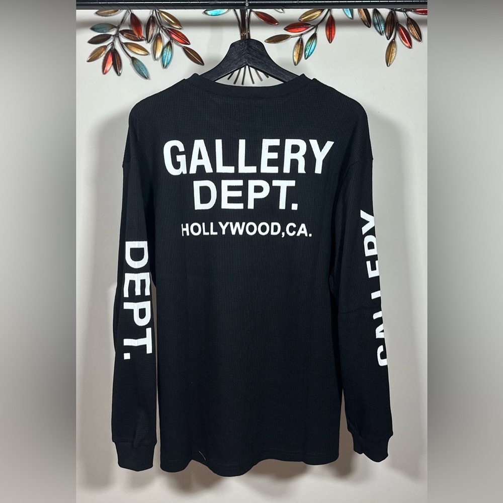 GALLERY DEPT. LOGO PRINT LONG SLEEVES T-SHIRT ( READ DESCRIPTION ) !!!